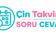 çin takvimi soru cevap