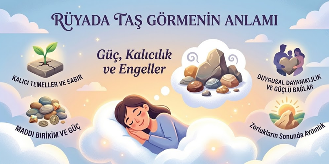 rüyada taş görme anlamı